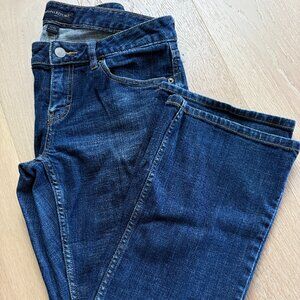 Banana Republic Dark Wash Jeans | Women’s Size 29/8S | Petite Short Straight Leg